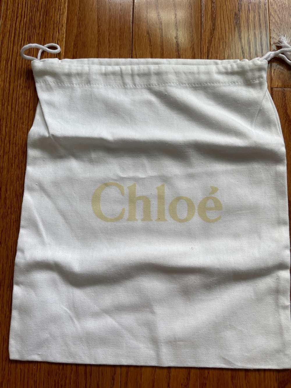 Chloe Cream Drawstring Dust Bag Set - Picture 2 of 3